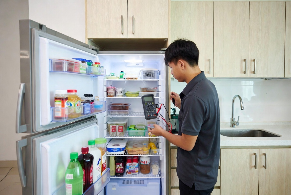 Refrigerator servicing